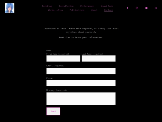 contact screenshot