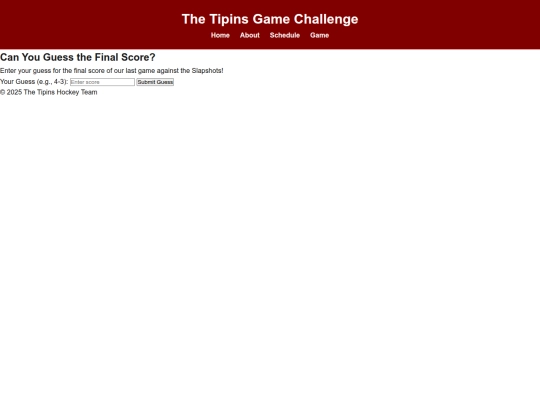 Final/game screenshot