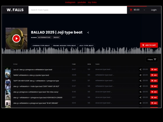 ballad2025 screenshot