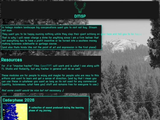 resources screenshot