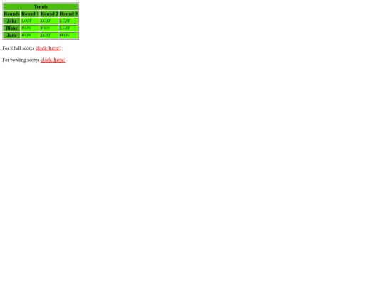 Table3 screenshot