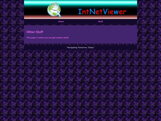 intnetviewer/landing/stuff screenshot