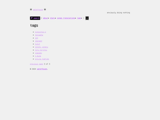 tags/page/3 screenshot