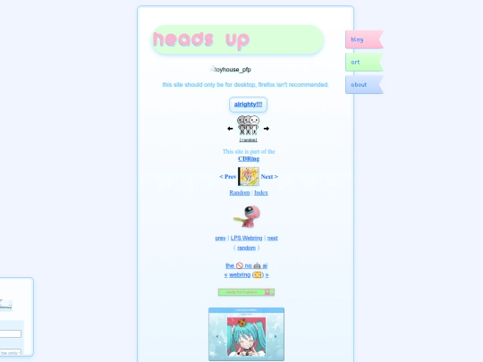 index screenshot
