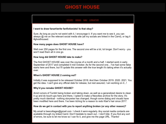 faq screenshot