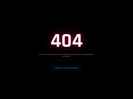 not_found screenshot