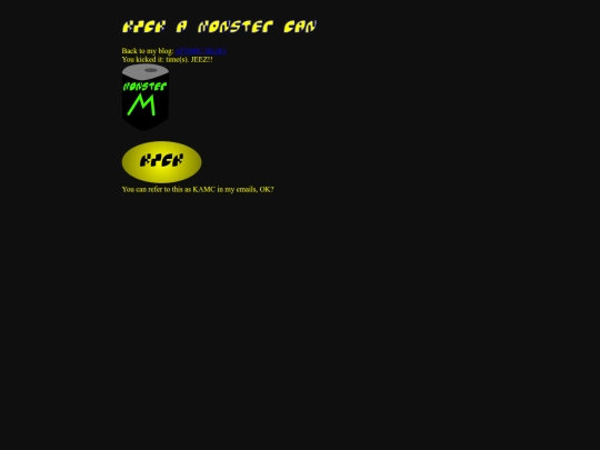 kickamon/kickmon screenshot