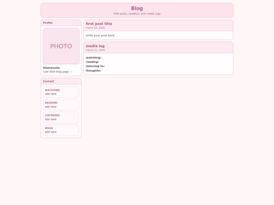 blog screenshot
