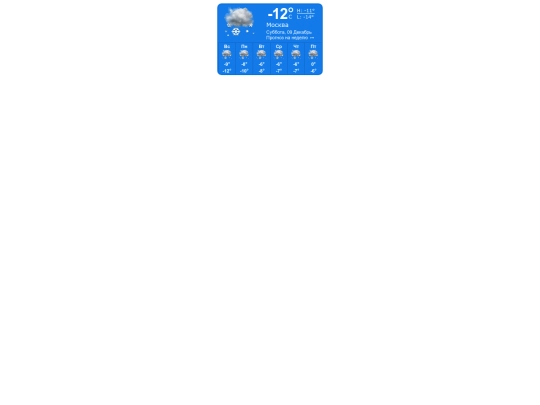 weathermoscow screenshot