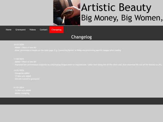 changelog screenshot