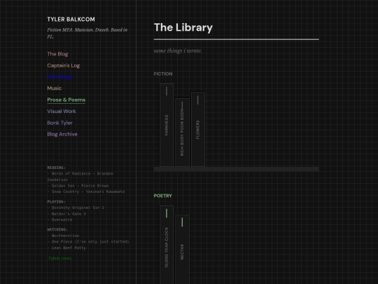 library screenshot
