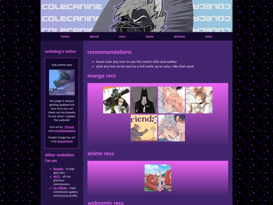 recs screenshot