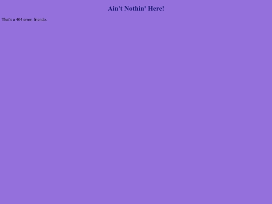 not_found screenshot