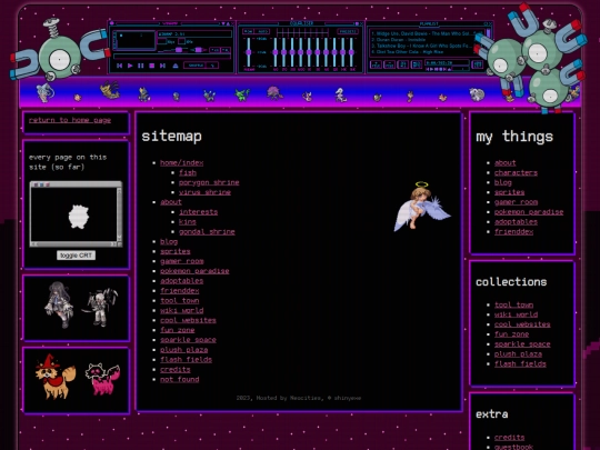 sitemap screenshot