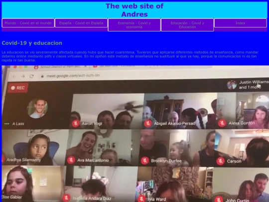 education screenshot