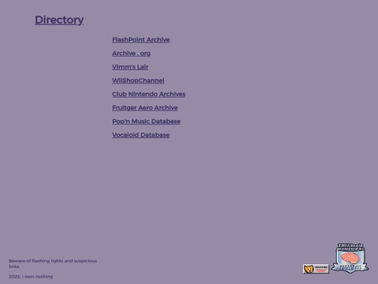 archives screenshot