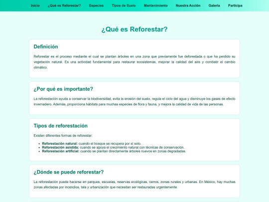 reforestar screenshot