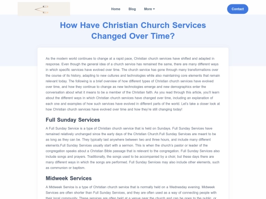 how-have-christian-church-services-changed-over-time screenshot