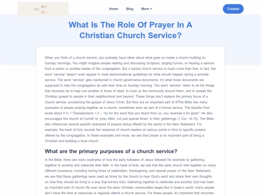 what-is-the-role-of-prayer-in-a-christian-church-service screenshot
