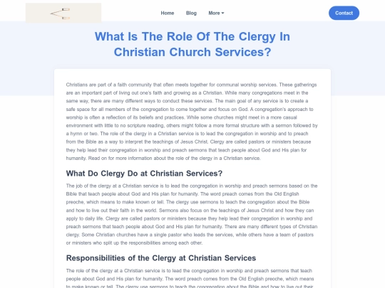 what-is-the-role-of-the-clergy-in-christian-church-services screenshot