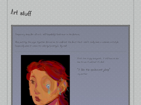 art-stuff screenshot
