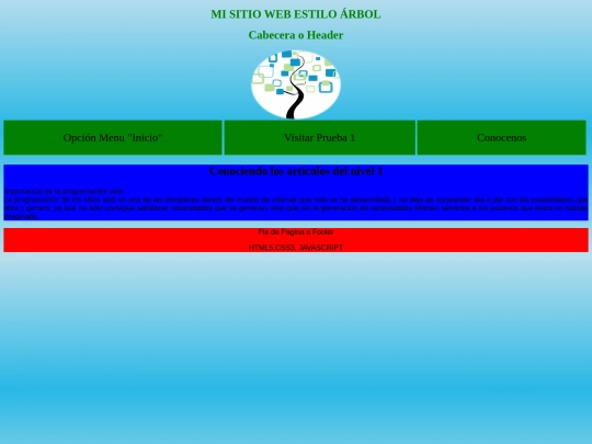 ArbolHTML screenshot