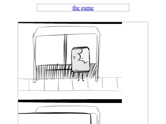 comics/the game screenshot