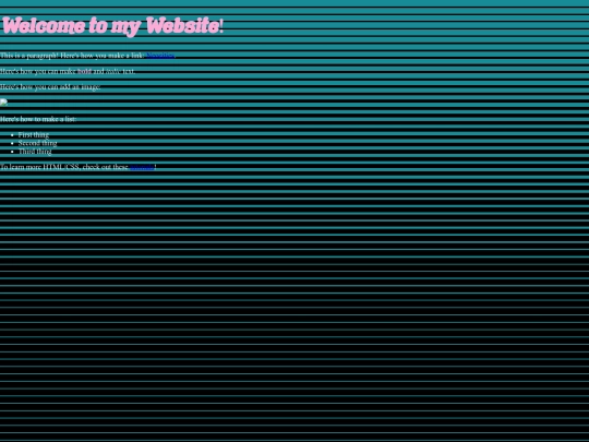 links screenshot