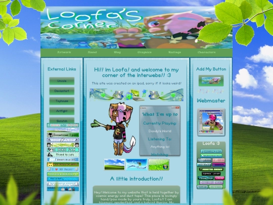homepage screenshot