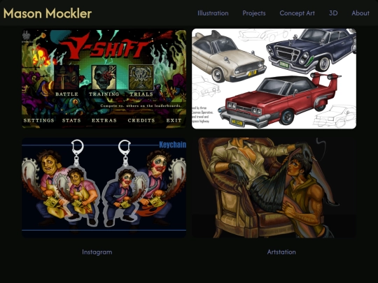 Portfolio screenshot
