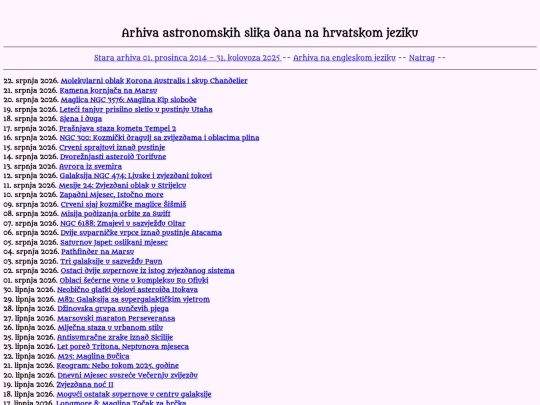 croatia/Arhiva screenshot