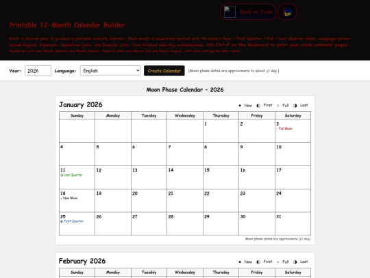 tools/calendar_maker screenshot