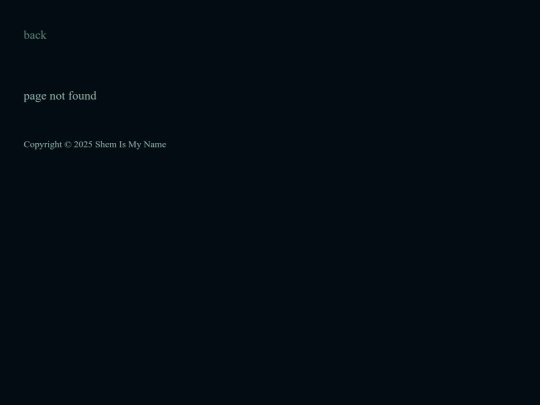 not_found screenshot