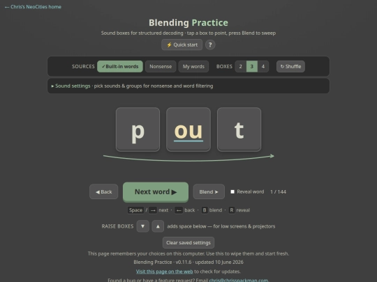basic-reading/blending-practice screenshot