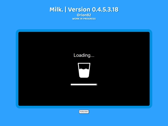 Milk screenshot