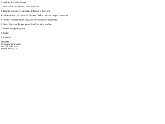 Cycle screenshot
