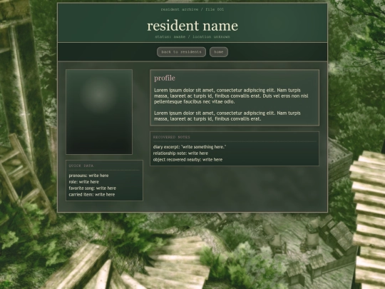 resident-006 screenshot