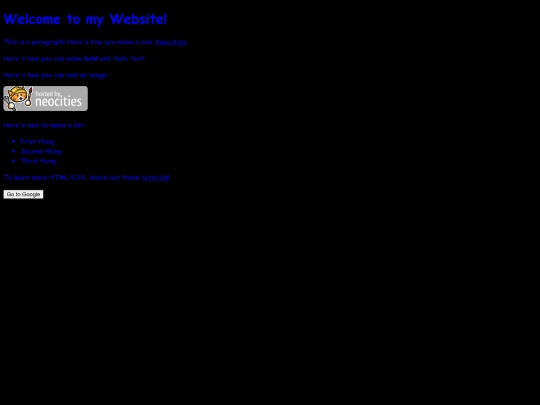 test screenshot