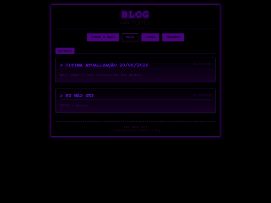 blog screenshot