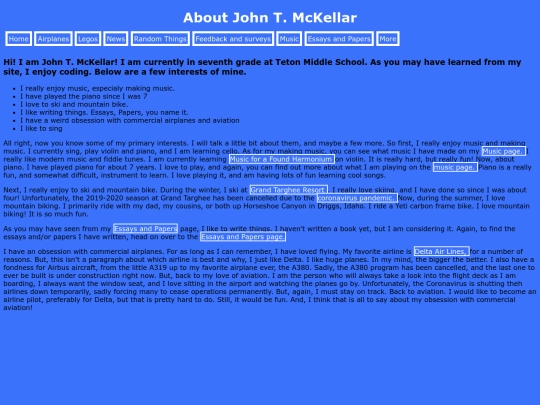 About-Me screenshot