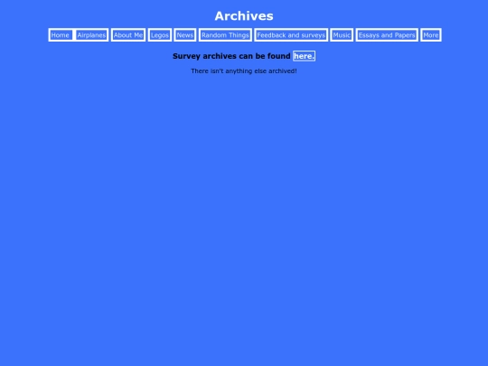 archives screenshot
