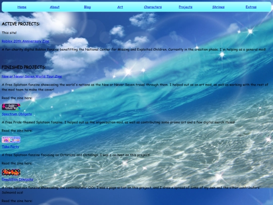 projects screenshot