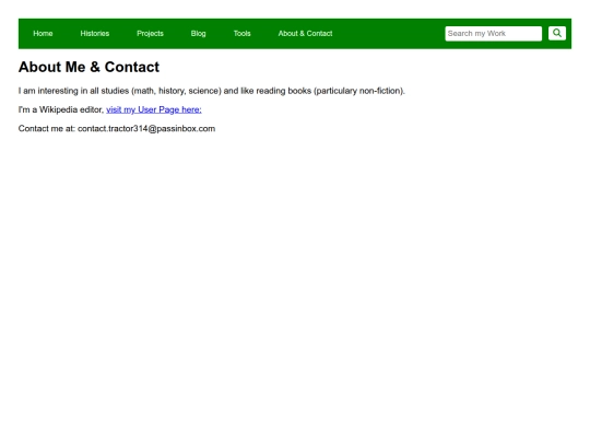 about-me screenshot