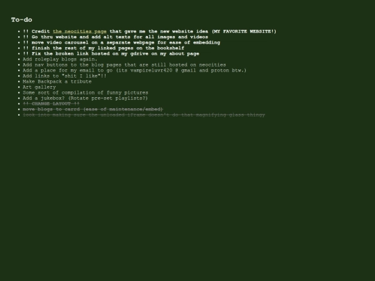 todo screenshot