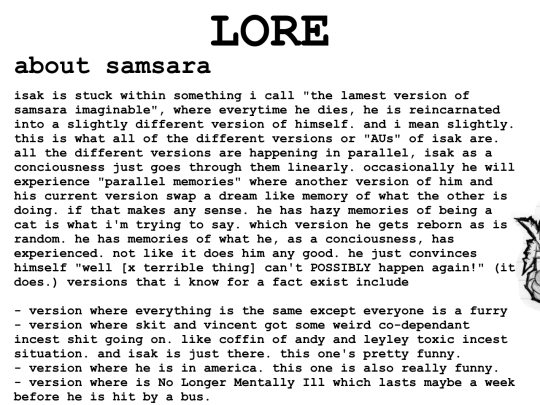 lore screenshot
