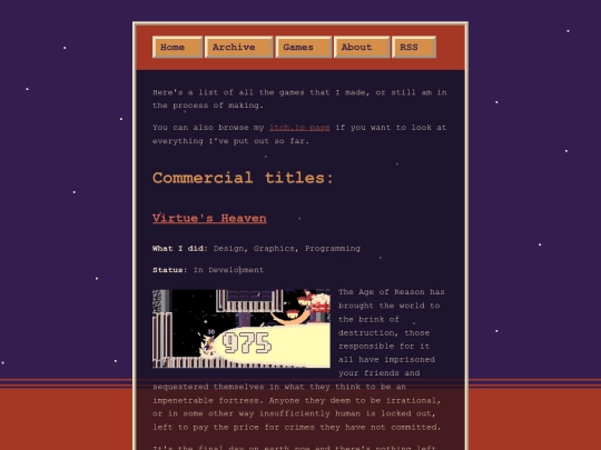 games screenshot