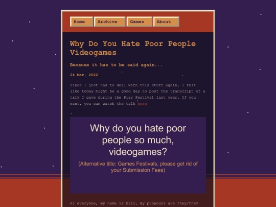 posts/2022-03-24-Why-Do-You-Hate-Poor-People-Videogames screenshot