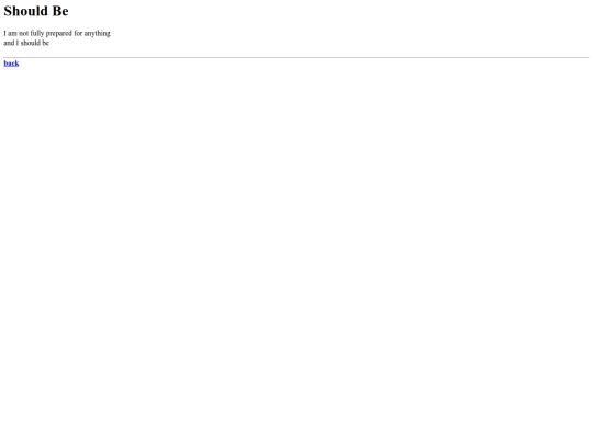 poems/shouldbe screenshot