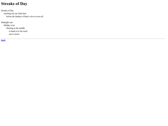 poems/streaksofday screenshot