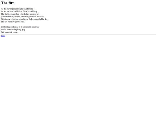 poems/thefire screenshot